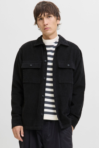 Perfect Corduroy Overshirt Black