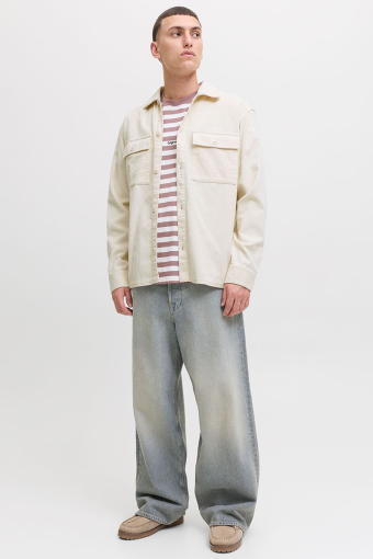Perfect Corduroy Overshirt Antique White