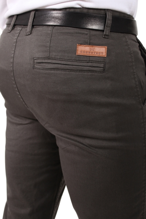 Kronstadt Daniel Stretch Chino Spodnie Stone Grey