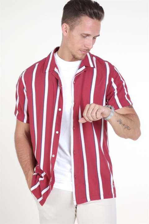 Jack & Jones Rayden Resort Koszule S/S Ketchup