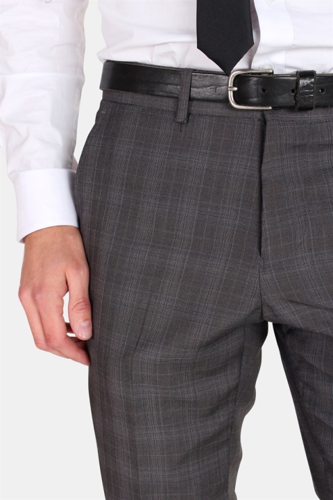 Lindbergh Checked Men's Garnitur Check Grey