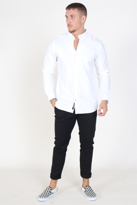 Only & Sons Oliver Organic Oxford Koszule White