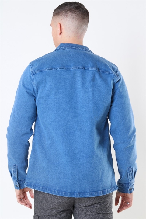 Denim Project Denim Over Kurtki Medium Blue