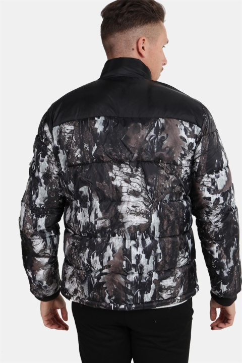 Only & Sons Bertil Puffer Kurtki Black Print