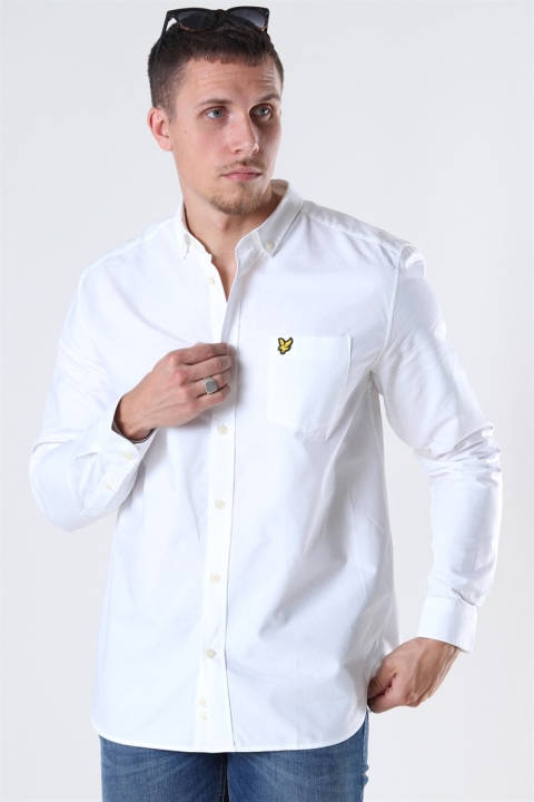 Lyle & Scott Oxford Koszule White