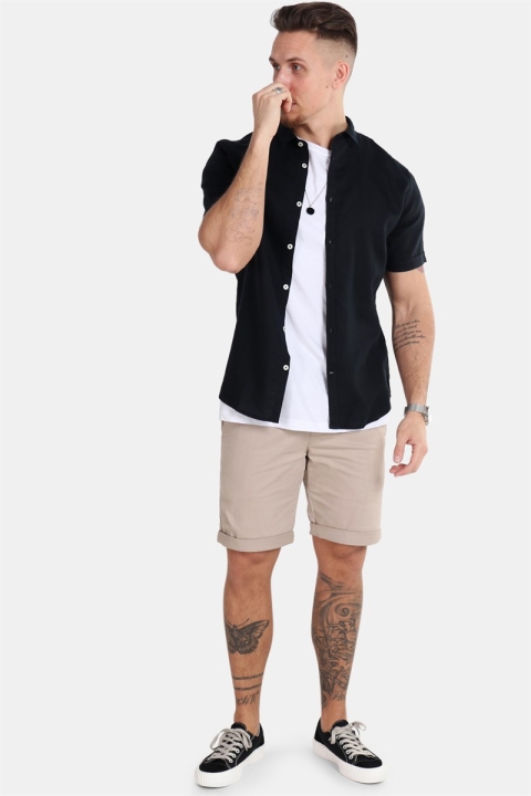 Tailored & Originals Karter S/S Koszule Black