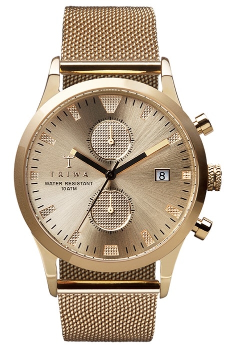 Triwa Black of Black Gold Chrono
