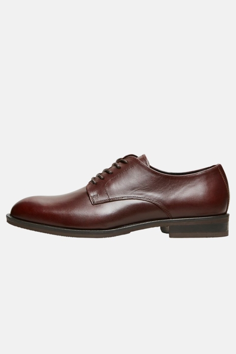 Selected Louis Læder Obuwie Chestnut