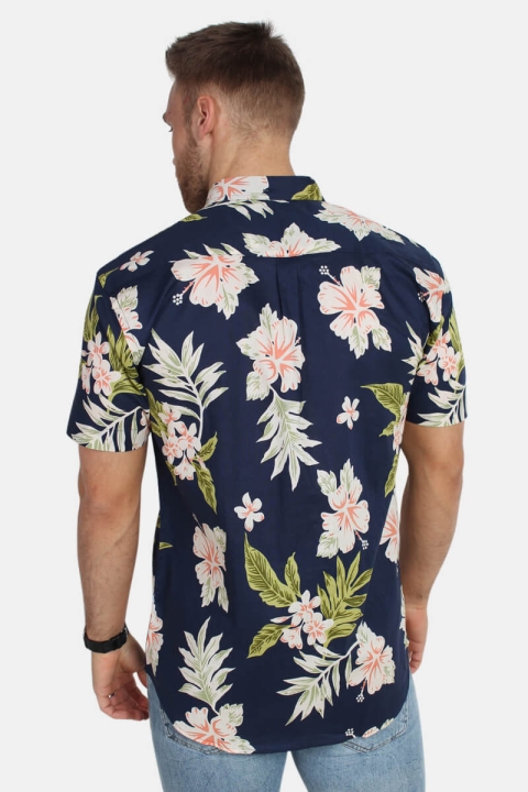 Kronstadt Johan Exotic S/S Koszule Navy