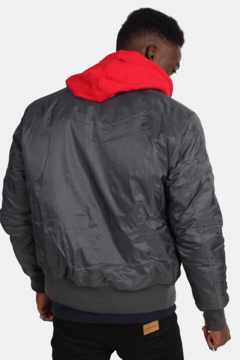 Urban Classics Bomber Kurtki Cool Grey