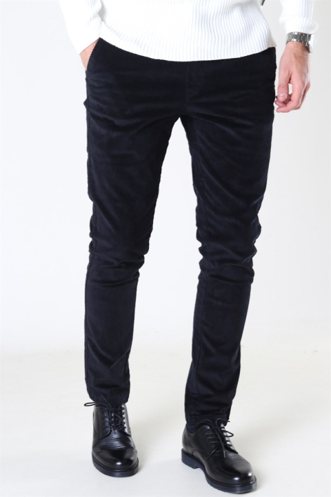 Kronstadt Enzo Corduroy Spodnie Black