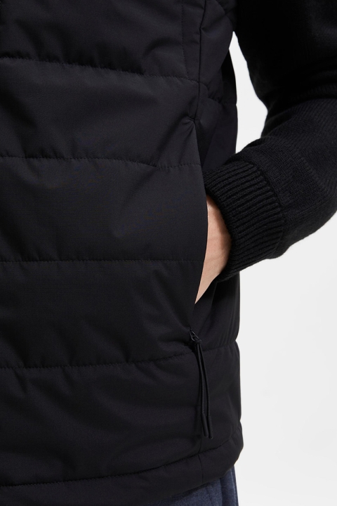 Selected RYLEE QUILTED Kurtki Black