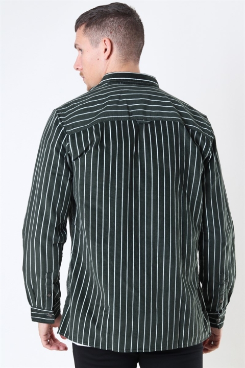 Only & Sons Edward Striped Corduroy Koszule Deep Depths