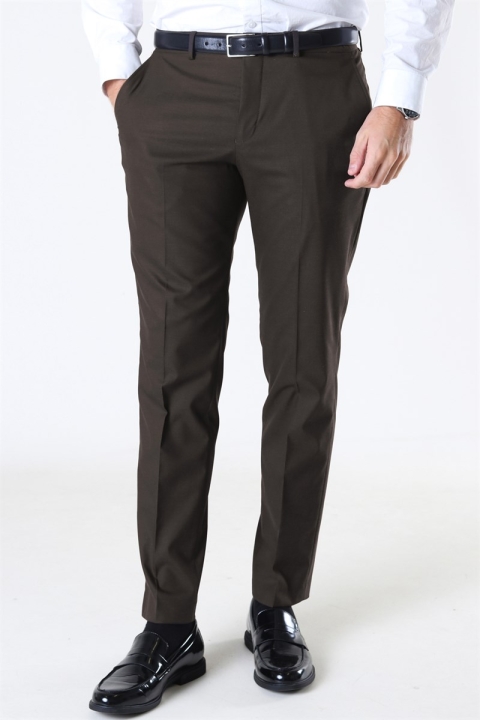 Selected Slim Mylo Logan Spodnie Coffee Bean