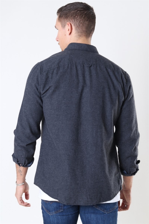Only & Sons Edin LS Flannel Twill Koszule Black