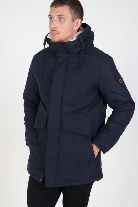 Jack & Jones Wetford Parka Kurtki Dark Navy