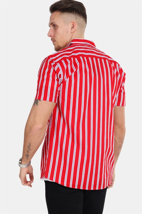 Kronstadt Cuba S/S Gr.81 Koszule Red/White/Blue