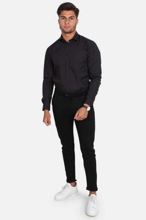 Tailored & Originals York Koszule Black