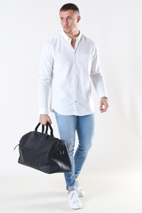 Kronstadt Johan Linen Koszule White