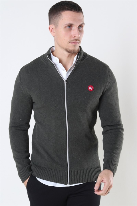 Kronstadt Liam Zip Dzianina Recycle Army