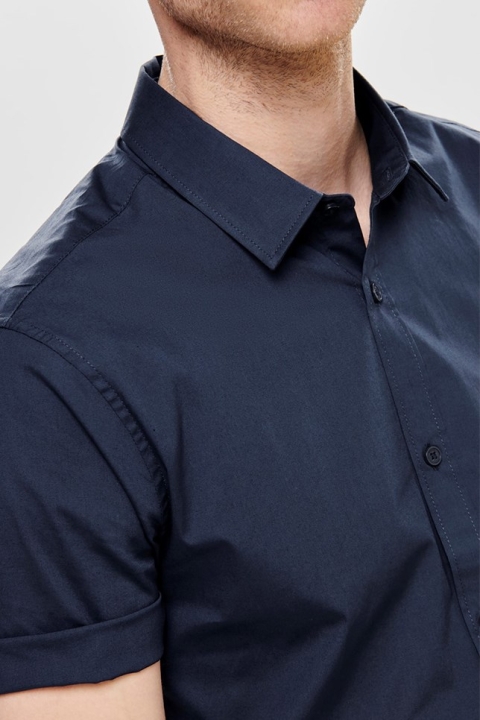 Only & Sons Alfredo SS Koszule Noos Dress Blues