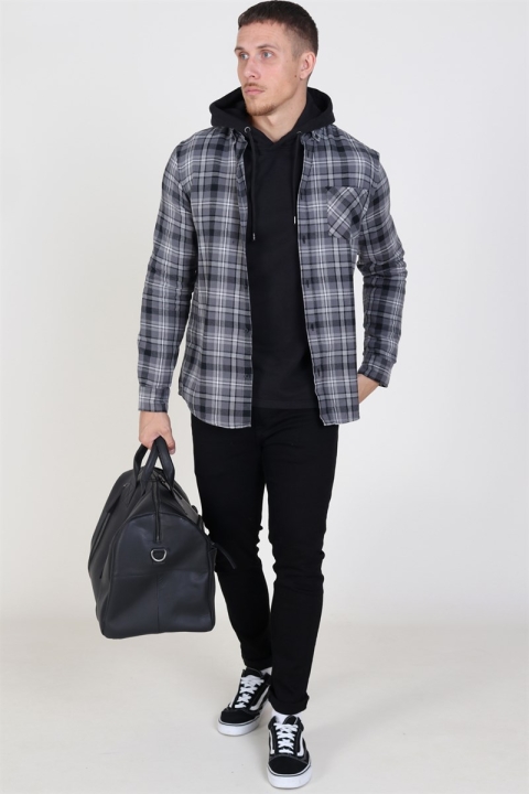 Solid Arvid LS Check Koszule Black