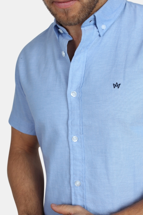 Kronstadt Johan Oxford S/S Koszule Navy
