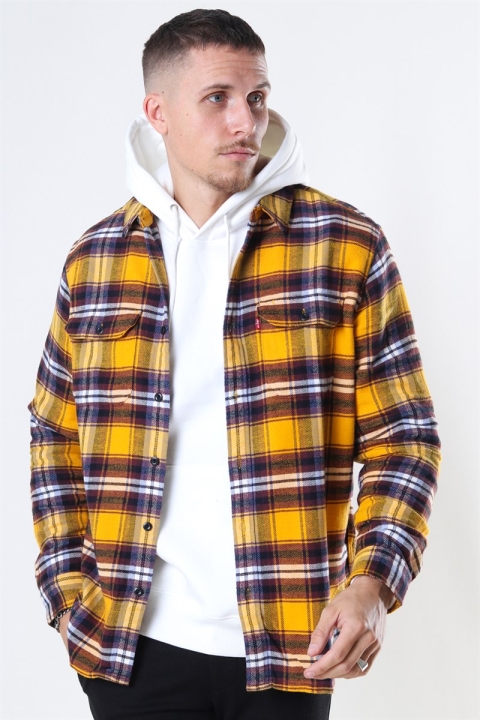 Levis Jackson Worker Koszule Golden Yellow