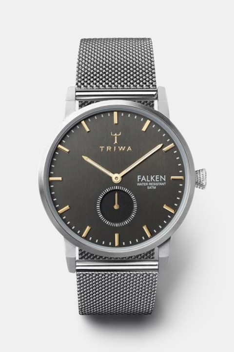 Triwa Smoky Falken Zegarki Steel Mesh