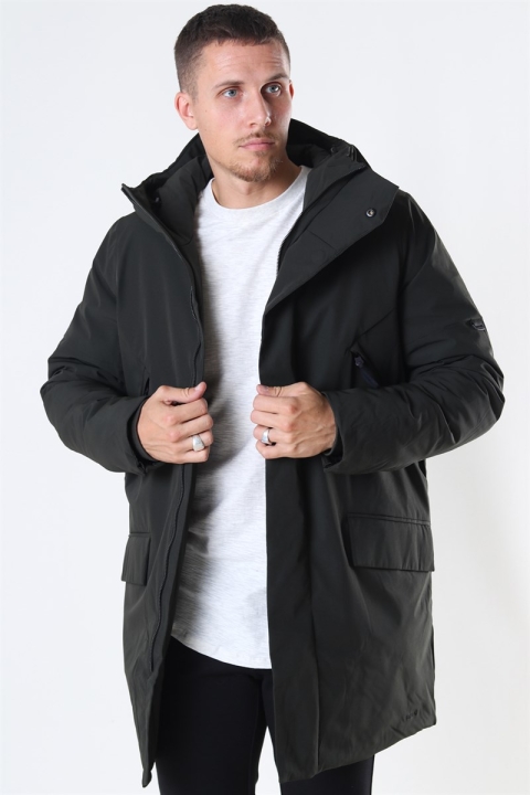Elvine Zane Function Stretch Kurtki Green Khaki