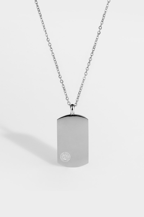 Northern Legacy Vegvisir Tag Halskæde Srebro