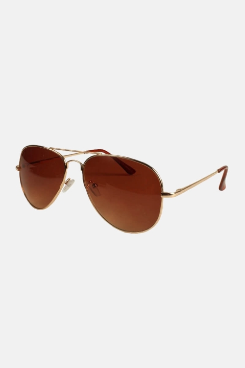 Fashion 1476 Pilot okulary słoneczne Gold/Brown
