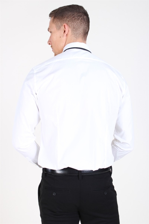 Selected Slim-Michigan LS Koszule Bright White