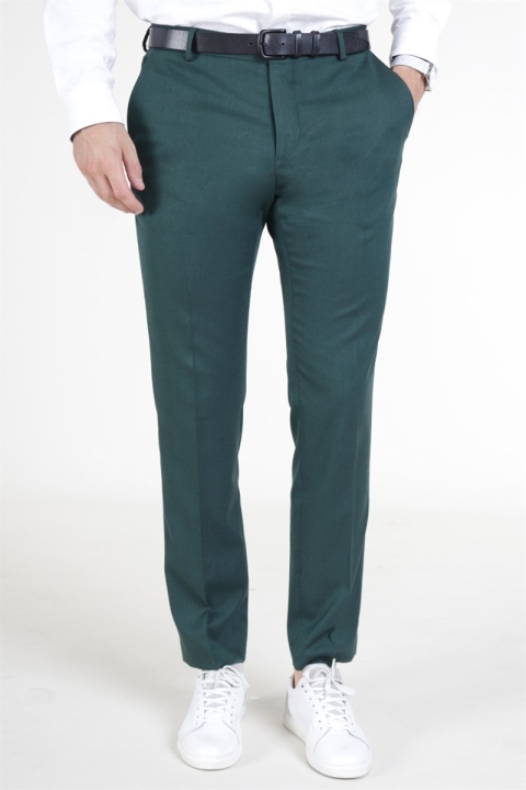Selected Slim Daxlogan Spodnie Medium Green Melange