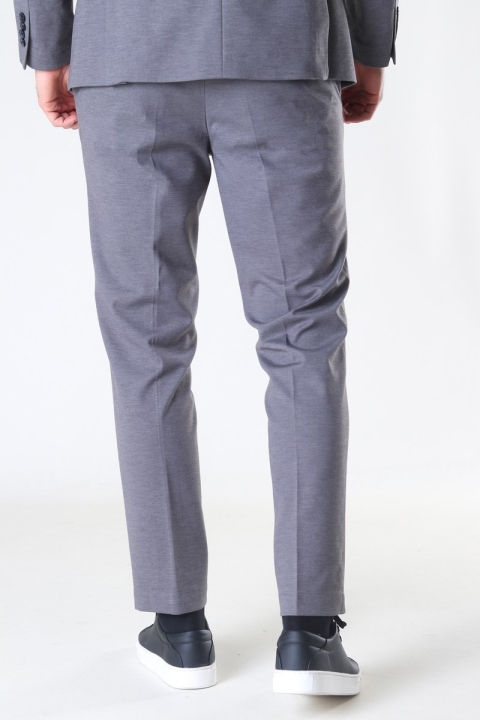 Selected Slim Jim Flex Spodnie Light Grey Melange