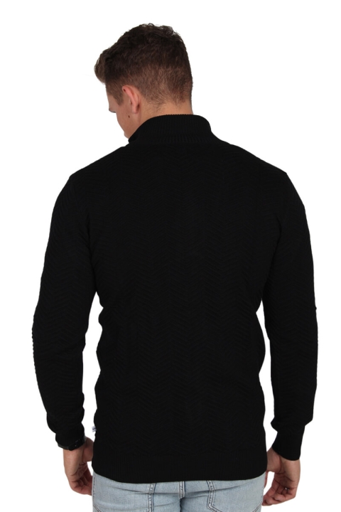 Kronstadt Carlo Zip Dzianina Black
