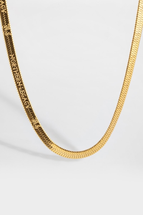 Northern Legacy Herringbone Naszyjniki Gold