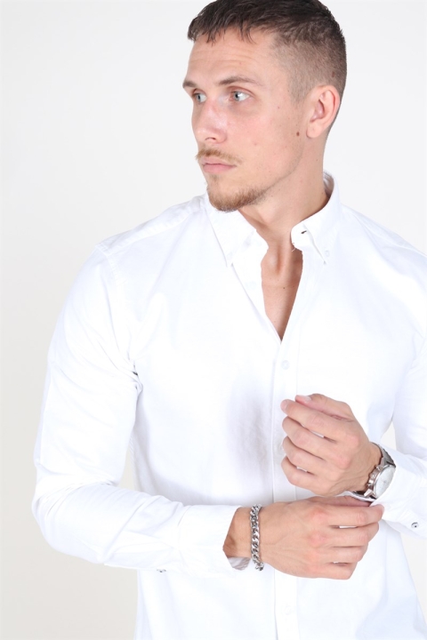 Only & Sons Oliver Organic Oxford Koszule White