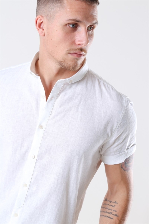Lindbergh Linen SS Koszule White