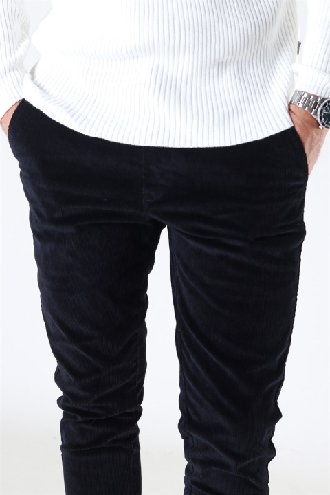 Kronstadt Enzo Corduroy Spodnie Black