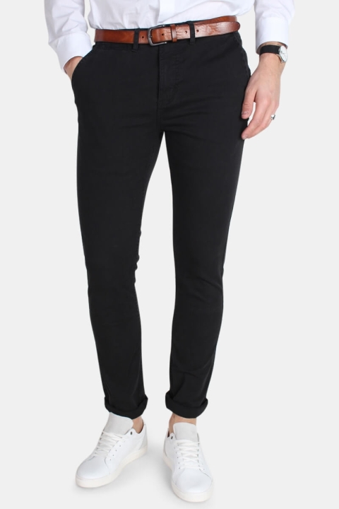 Kronstadt Daniel Stretch Chino Spodnie Black