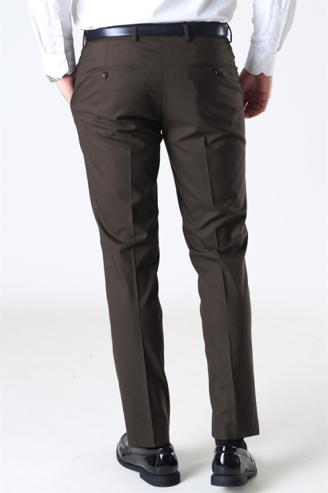 Selected Slim Mylo Logan Spodnie Coffee Bean