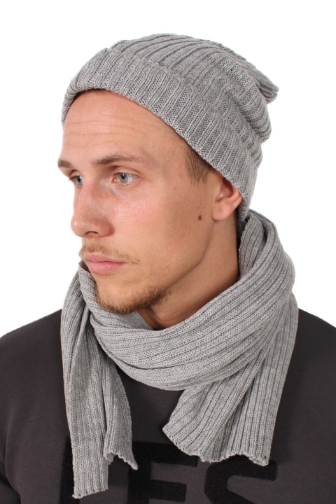 Urban Classics TB 1284 czapka bez daszka Tørklæde Sæt Grey