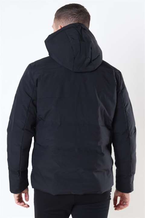 Solid Manto Kurtki Black