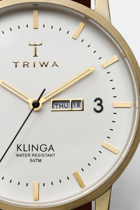 Triwa Ivory Klinga Zegarki Gold Mesh