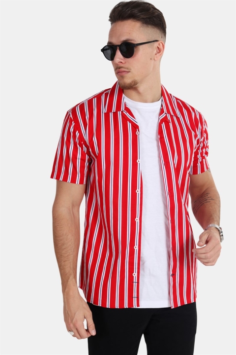 Kronstadt Cuba S/S Gr.81 Koszule Red/White/Blue
