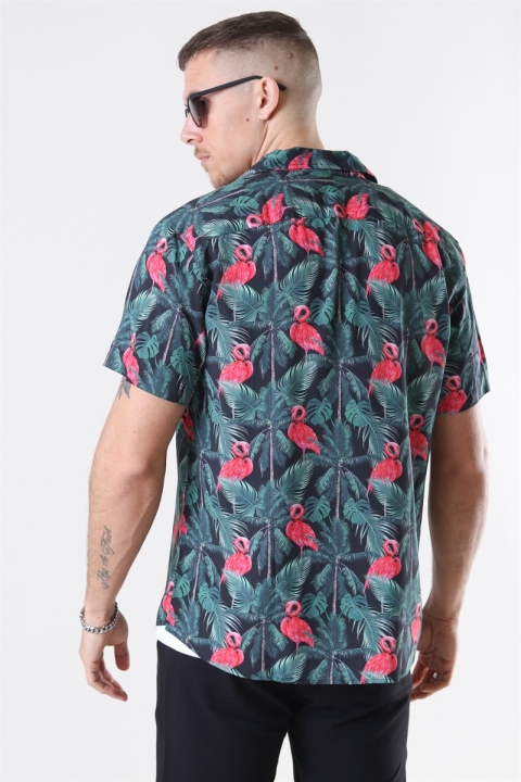 Clean Cut Theo Bowling Koszule S/S Theo AOP