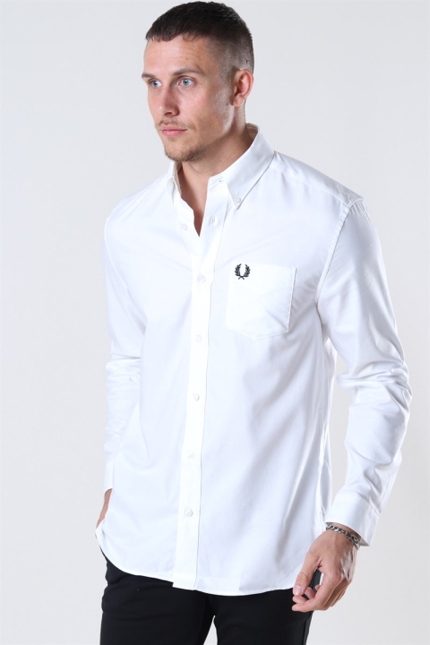 Fred Perry Oxford Koszule White