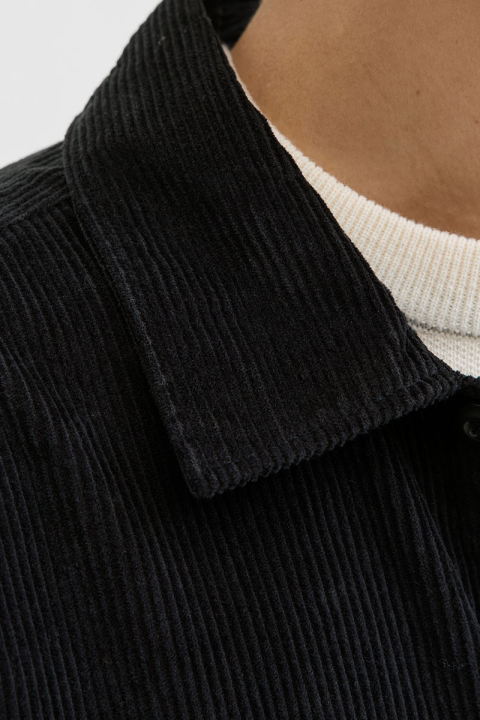 Jack & Jones Perfect Corduroy Overshirt Black