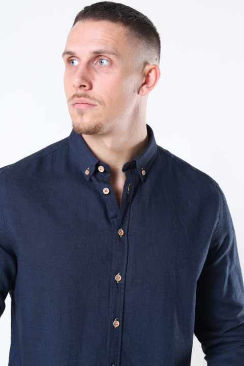 Kronstadt Johan Diego Cotton Koszule Navy